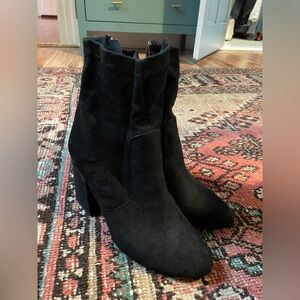 Black Suede Ankle Boots
